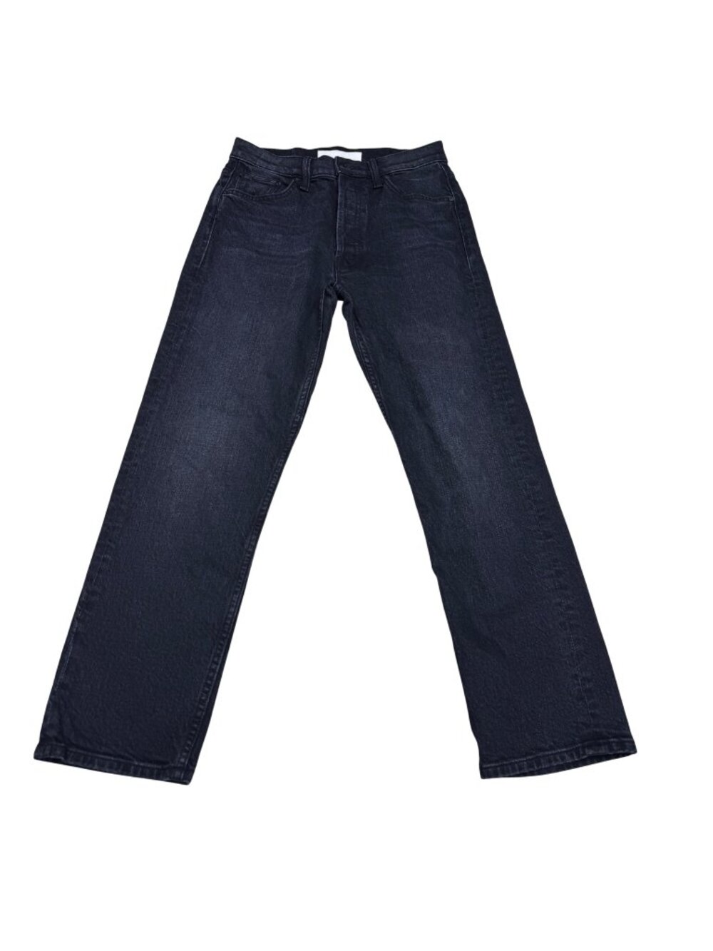 Mother Superior The Tomcat Black Jean Women's Button Fly Denim Pants Sz 27 NWOT - Picture 1 of 13